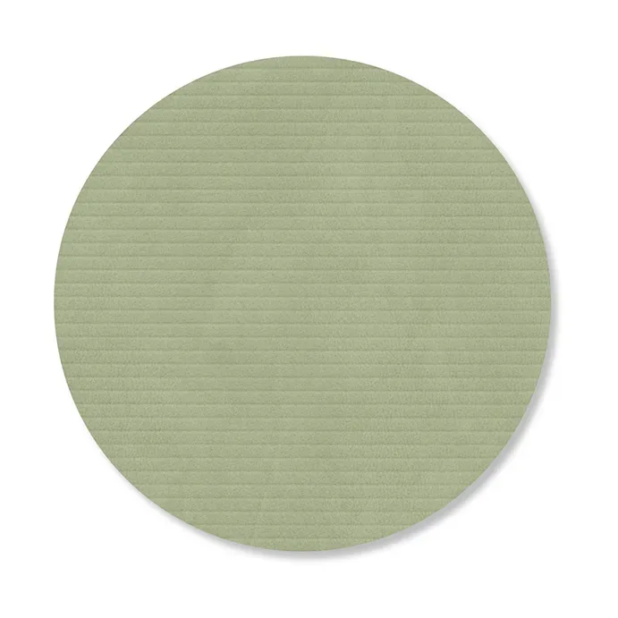 LIND DNA Corduroy Glasuntersetzer Olive green, circle