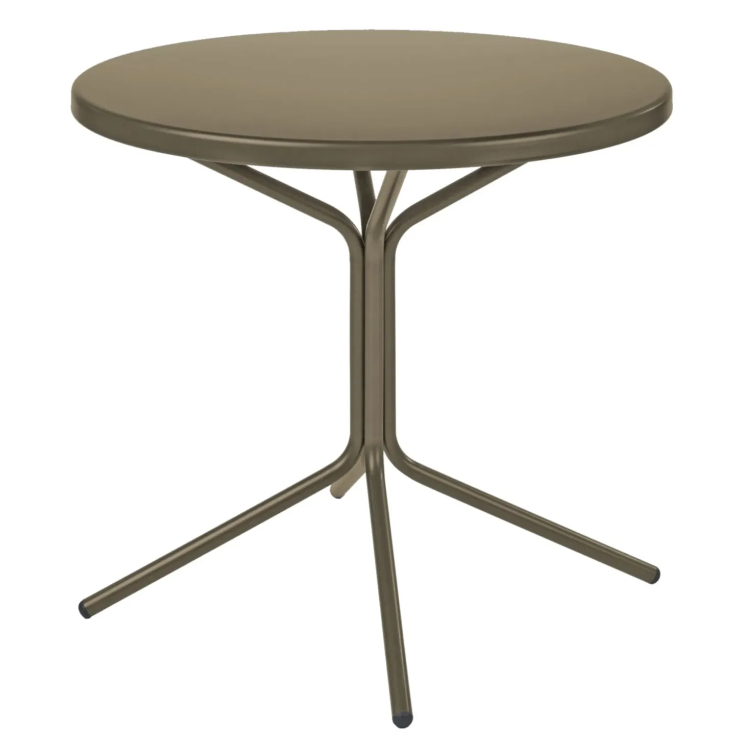 Schaffner Metall-Beistelltisch Pix Rund Beige | Schubiger Möbel