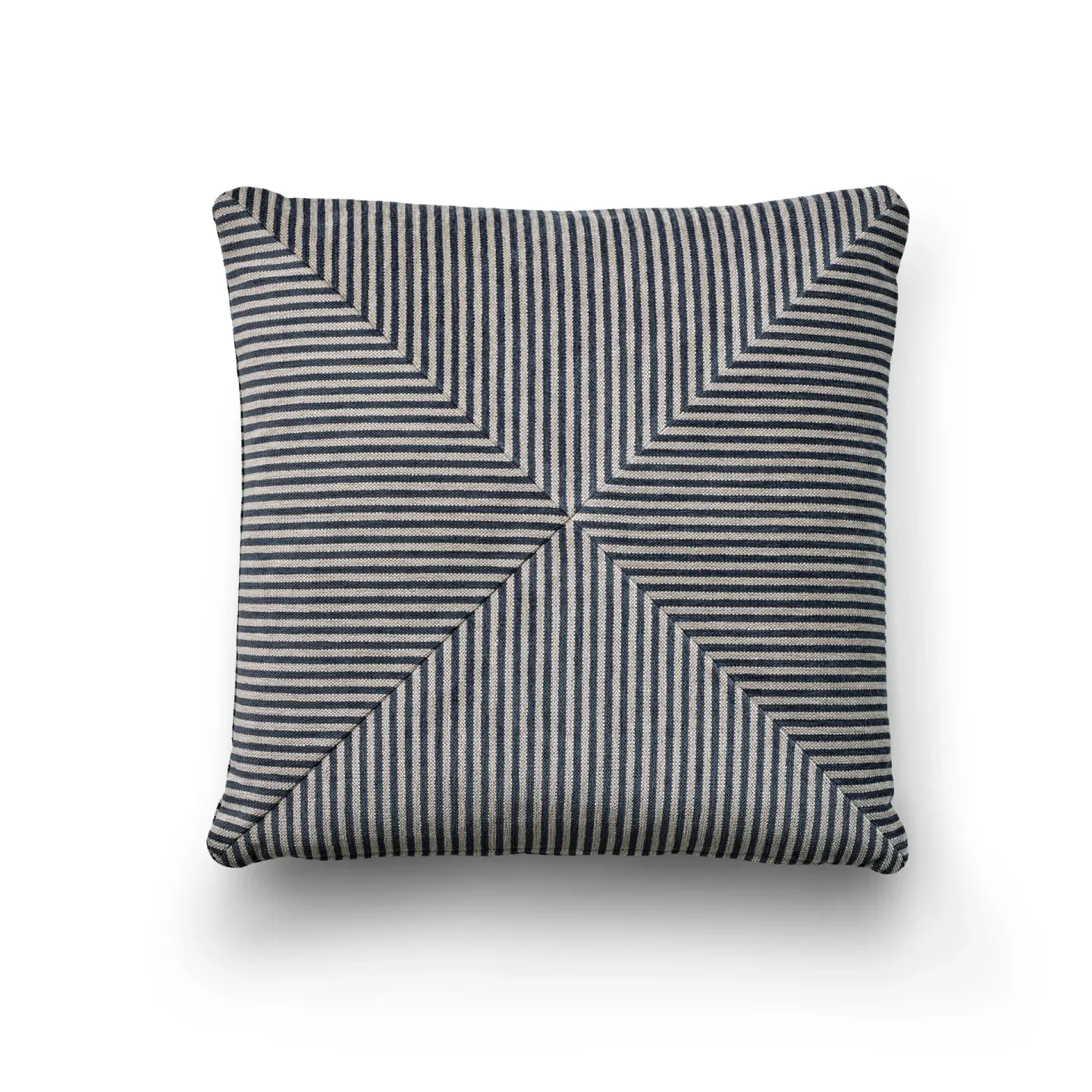 Eilersen Pyjamas Design 8 Kissen 50x50 cm Marineblau-Beige
