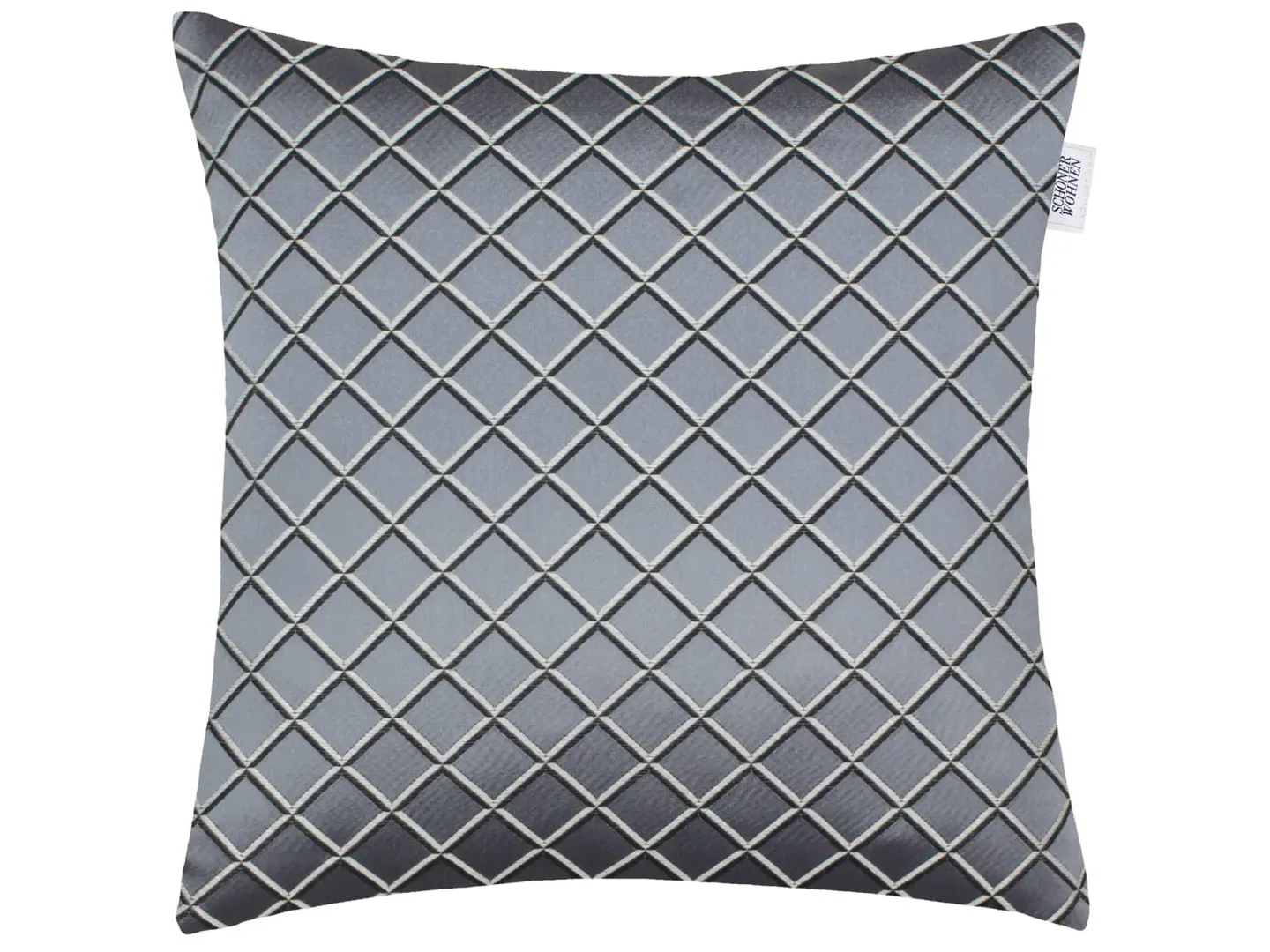 Stoeckel & Grimmler Kissenhülle Ella Grau 38 cm Grau | Schubiger Möbel