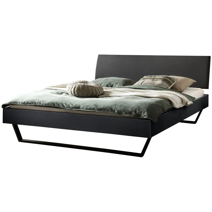 Hasena Bett Fred Anthrazit MDF 180 x 200 cm