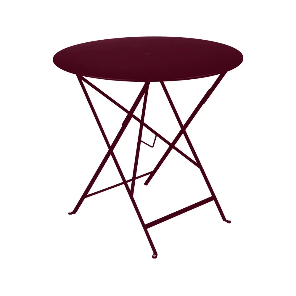 Fermob Bistro bord Ø77 cm Black cherry (vinröd)