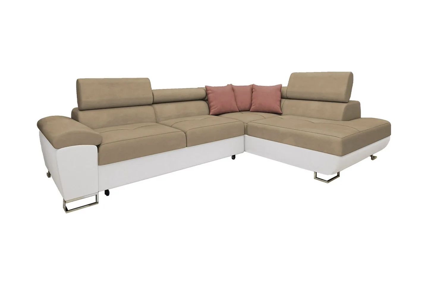 Reginia Bäddsoffa m. Schäslong L-formad -