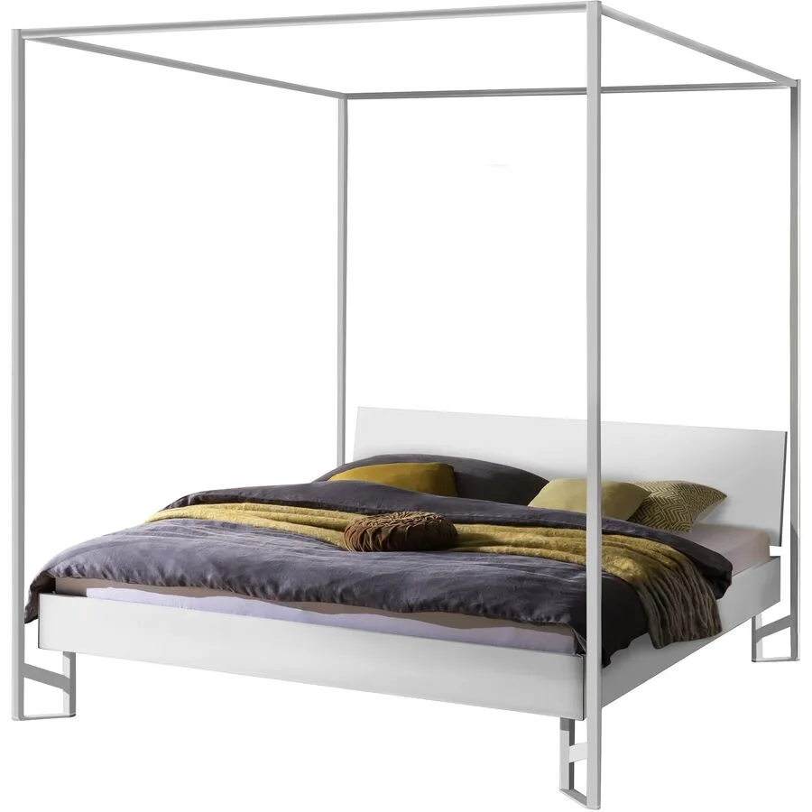 Hasena Himmelbett Frank Weiss MDF 140 x 200 cm