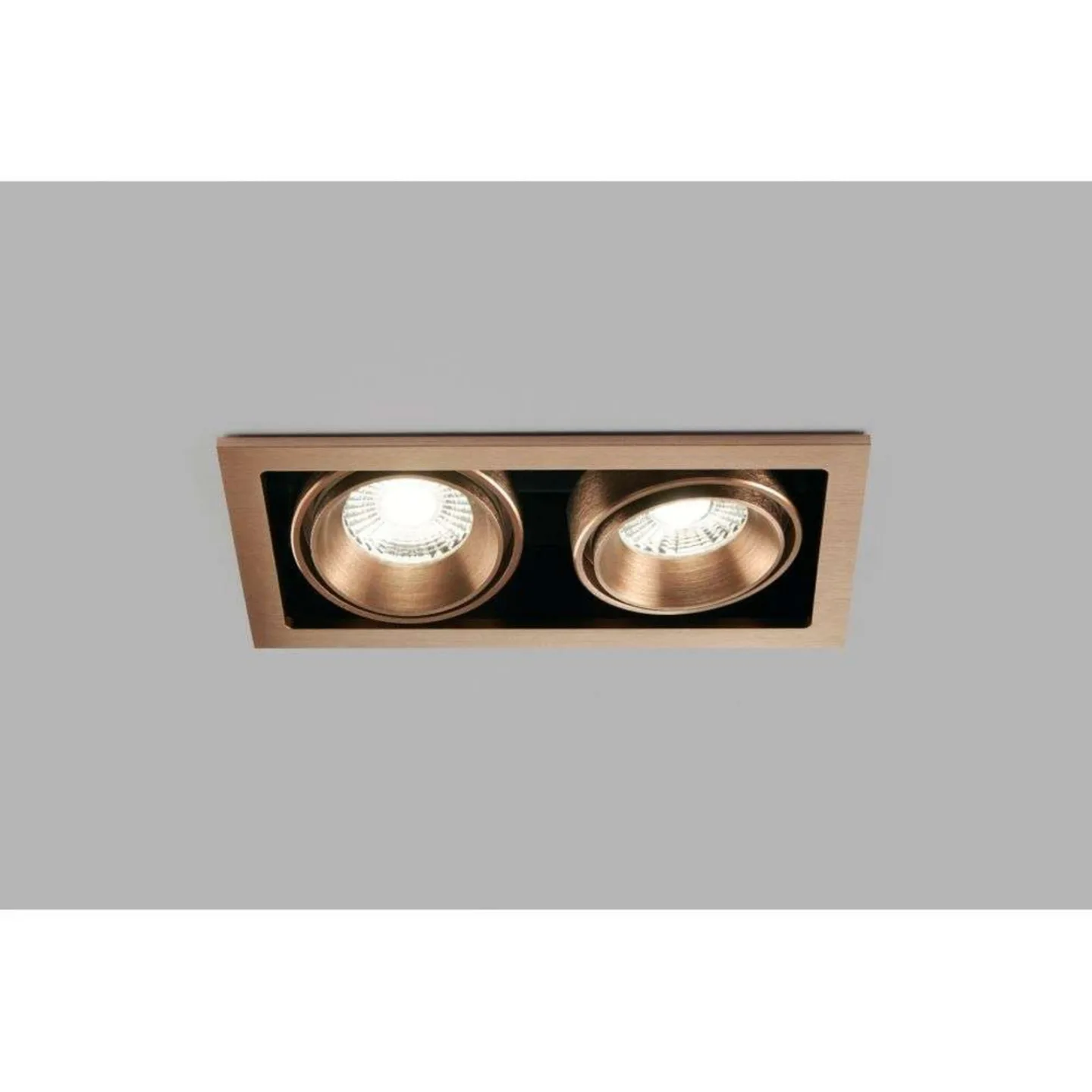 Ghost+2 innfelt spots 18W 2700/3000K Rose Gold - LIGHT-POINT - Stue - Metall