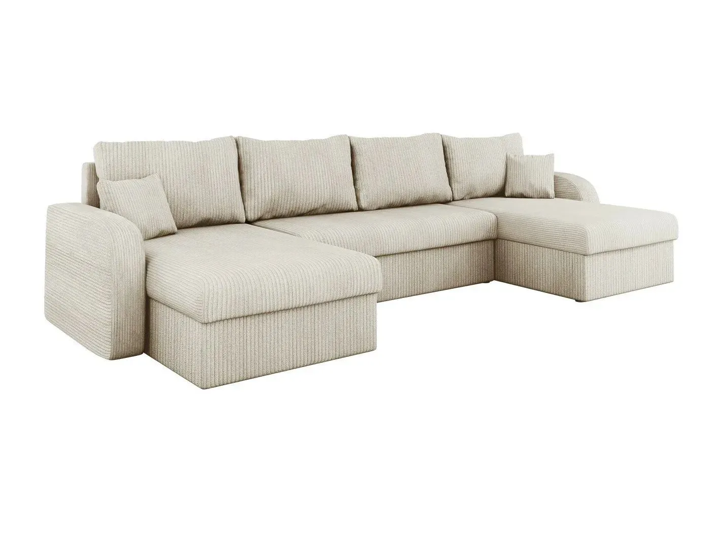 Kintore 4-sits Hörnbäddsoffa Grey/wood\|\|Grey/Black -