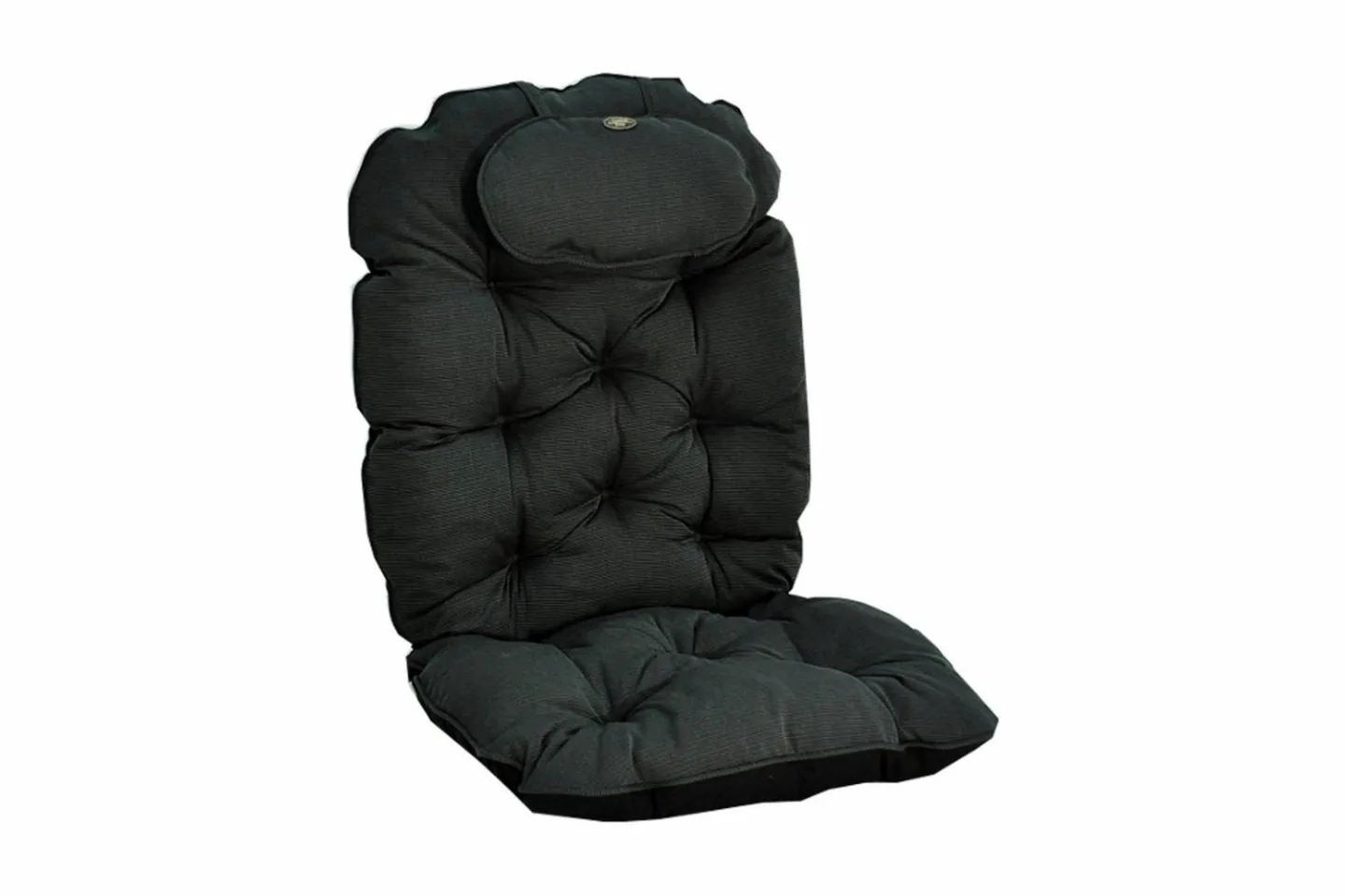 Positionsdyna Fritab Snurr & gung Lyx nackkudde Dark grey -