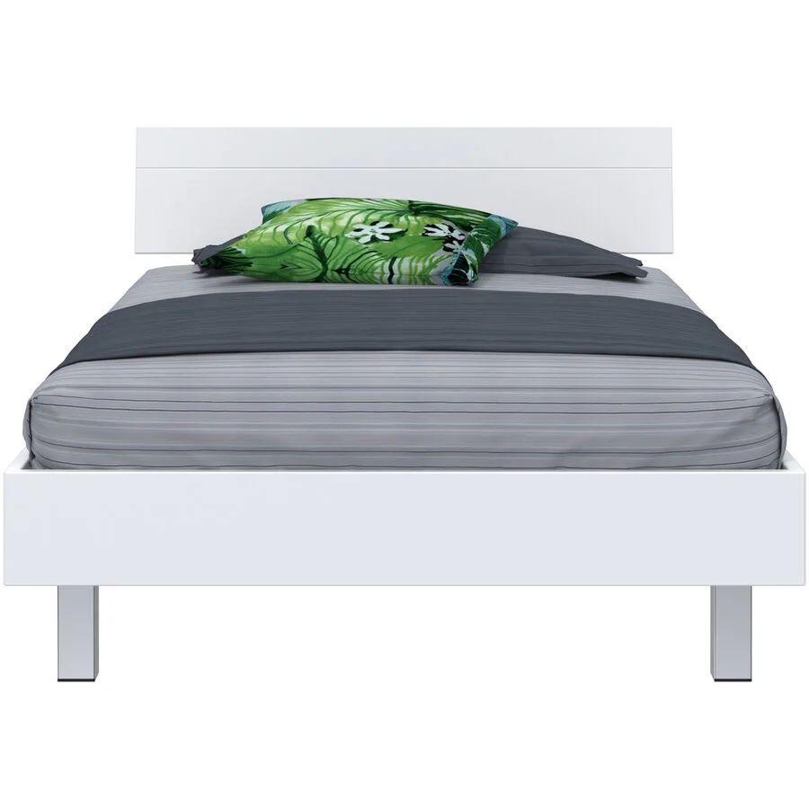 Bett Smart Weiss MDF 90 x 200 cm