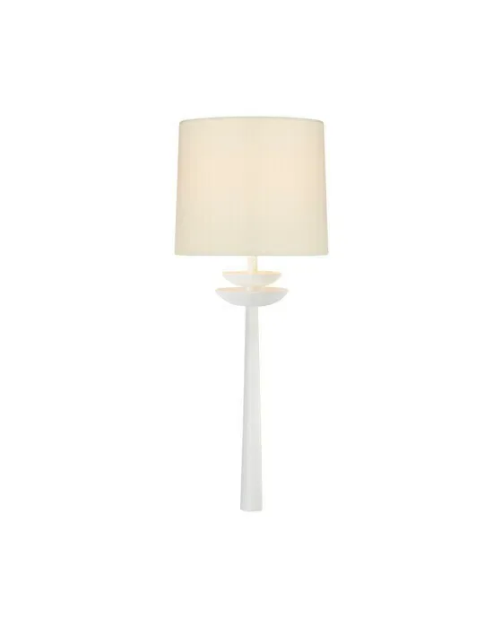 Beaumont Medium Tail Sconce White