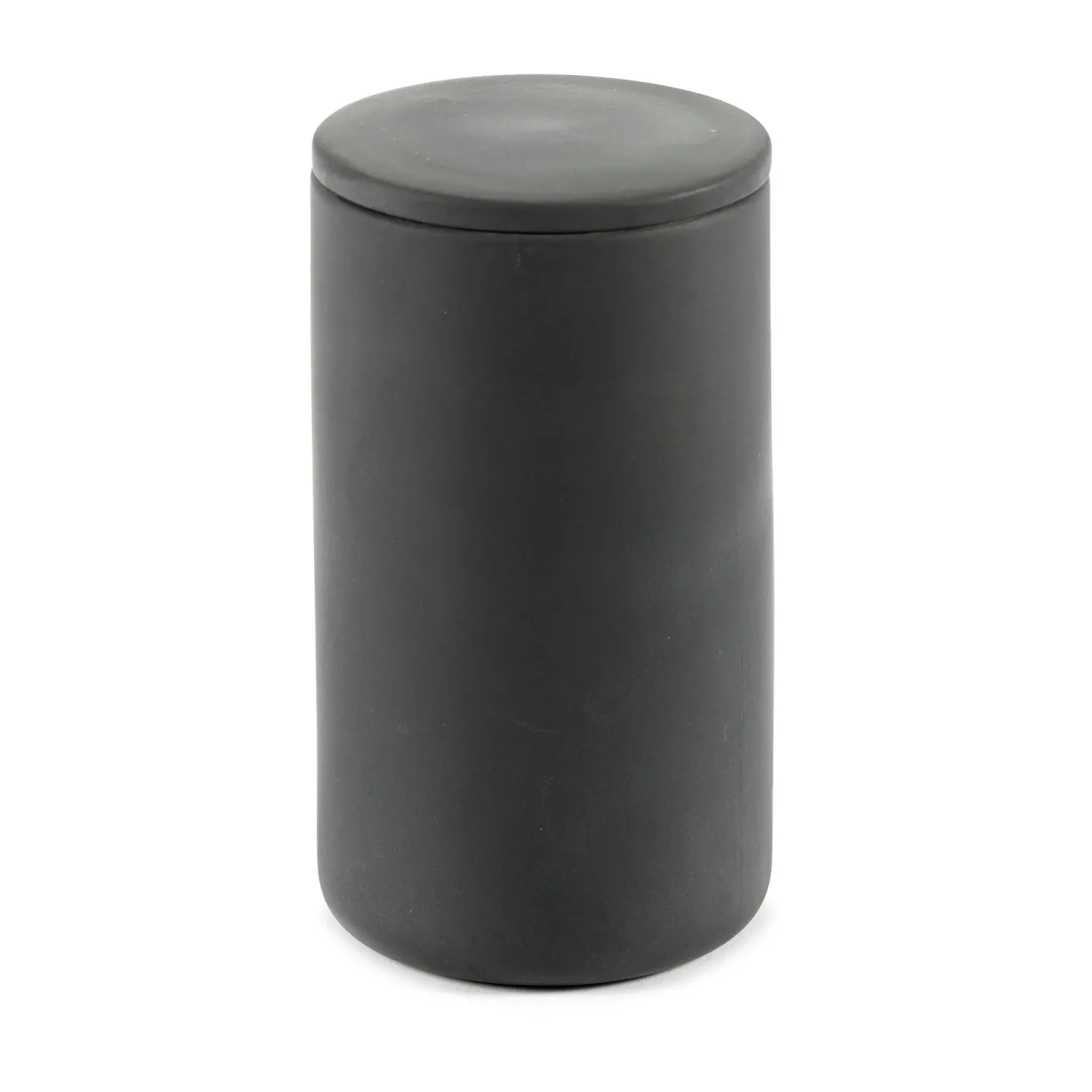 Serax Cose Aufbewahrungsdose rund mit Deckel hoch Ø 7 cm Dark Grey