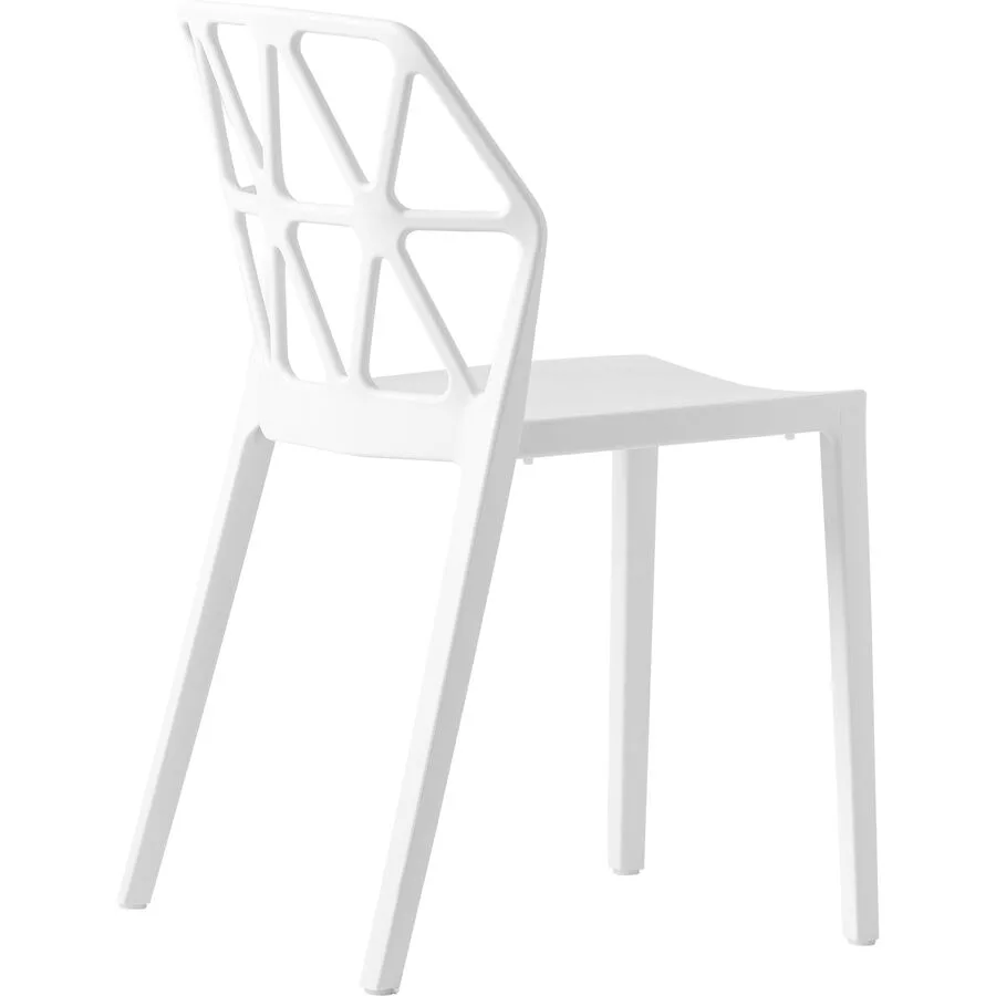 CONNUBIA Stuhl Alchemia weiss Polypropylen