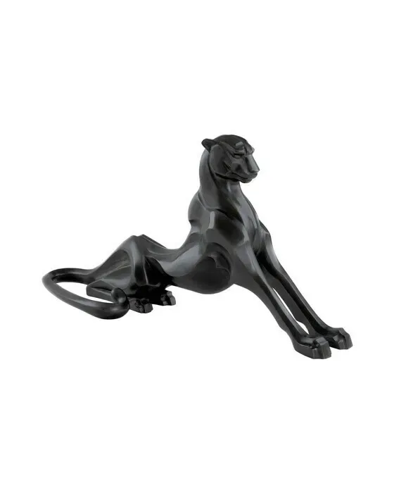 Cheetah skulptur brons