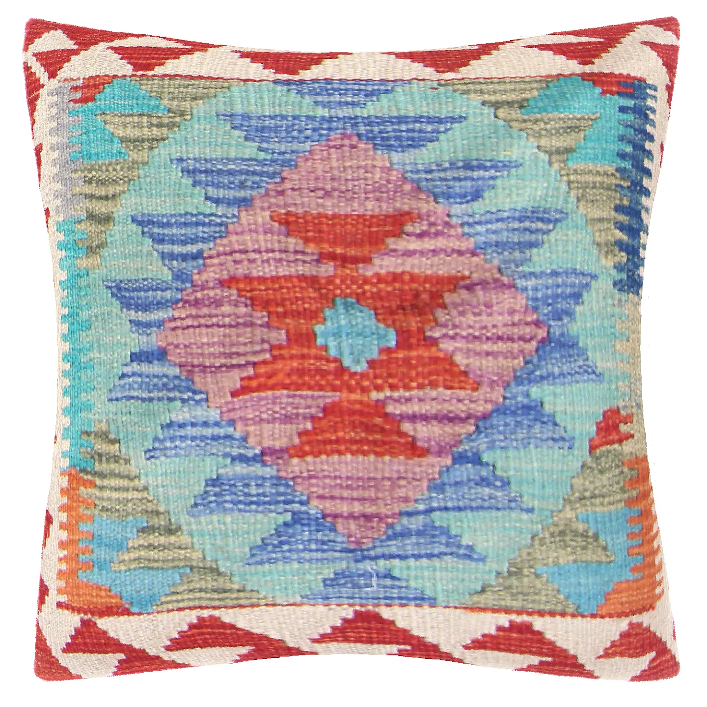 Kelimputer (putetrekk) 45 x 45 cm (Størrelse: 45 x 45 cm)