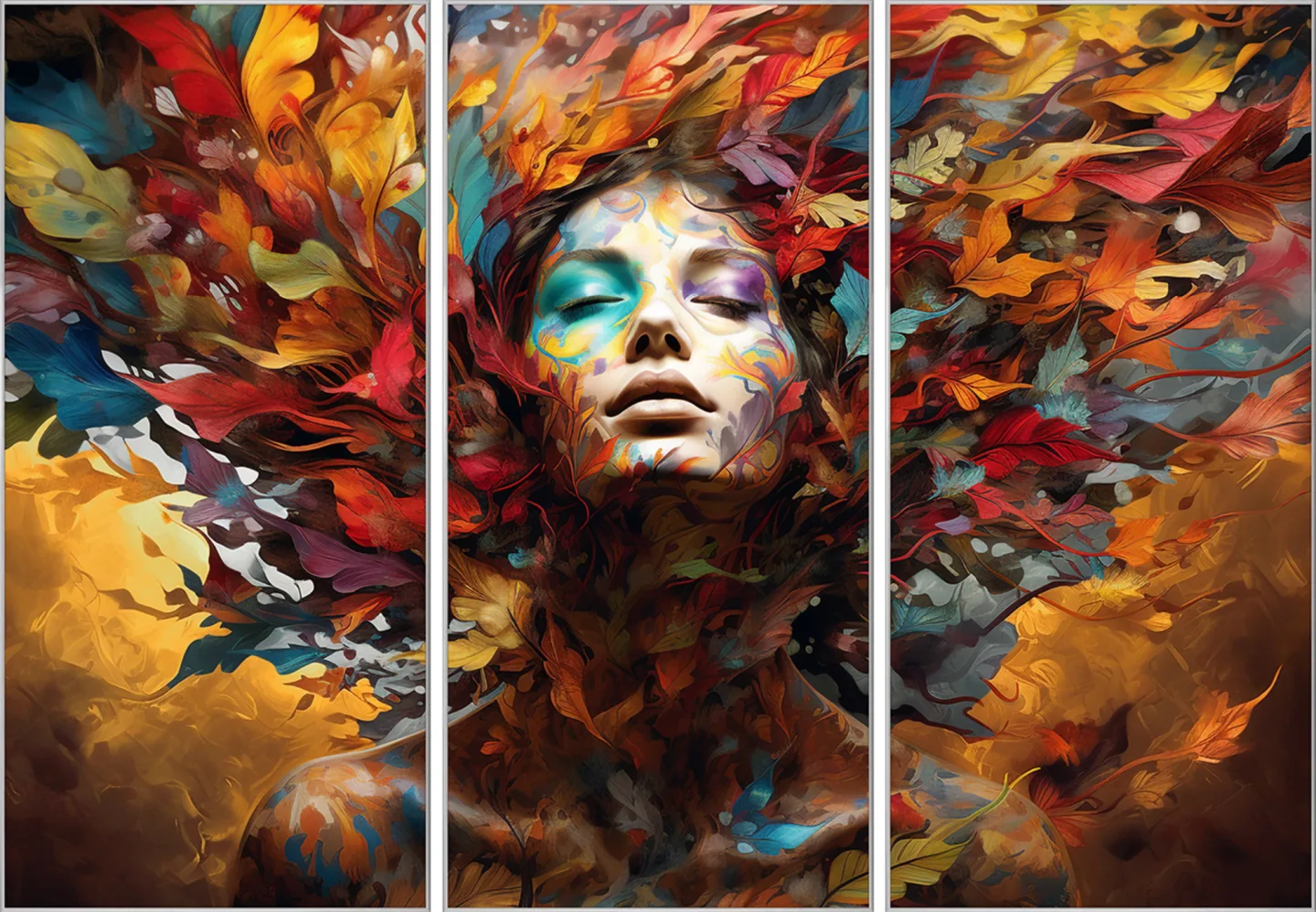 image LAND Bild mit Rahmen Dream of Leaves | Schubiger Möbel