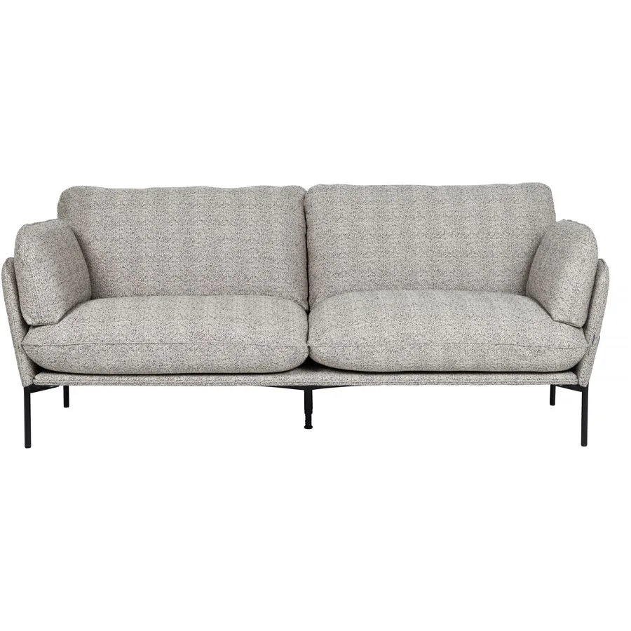 Sofa Cara Beige Stoff 204 cm 93 cm