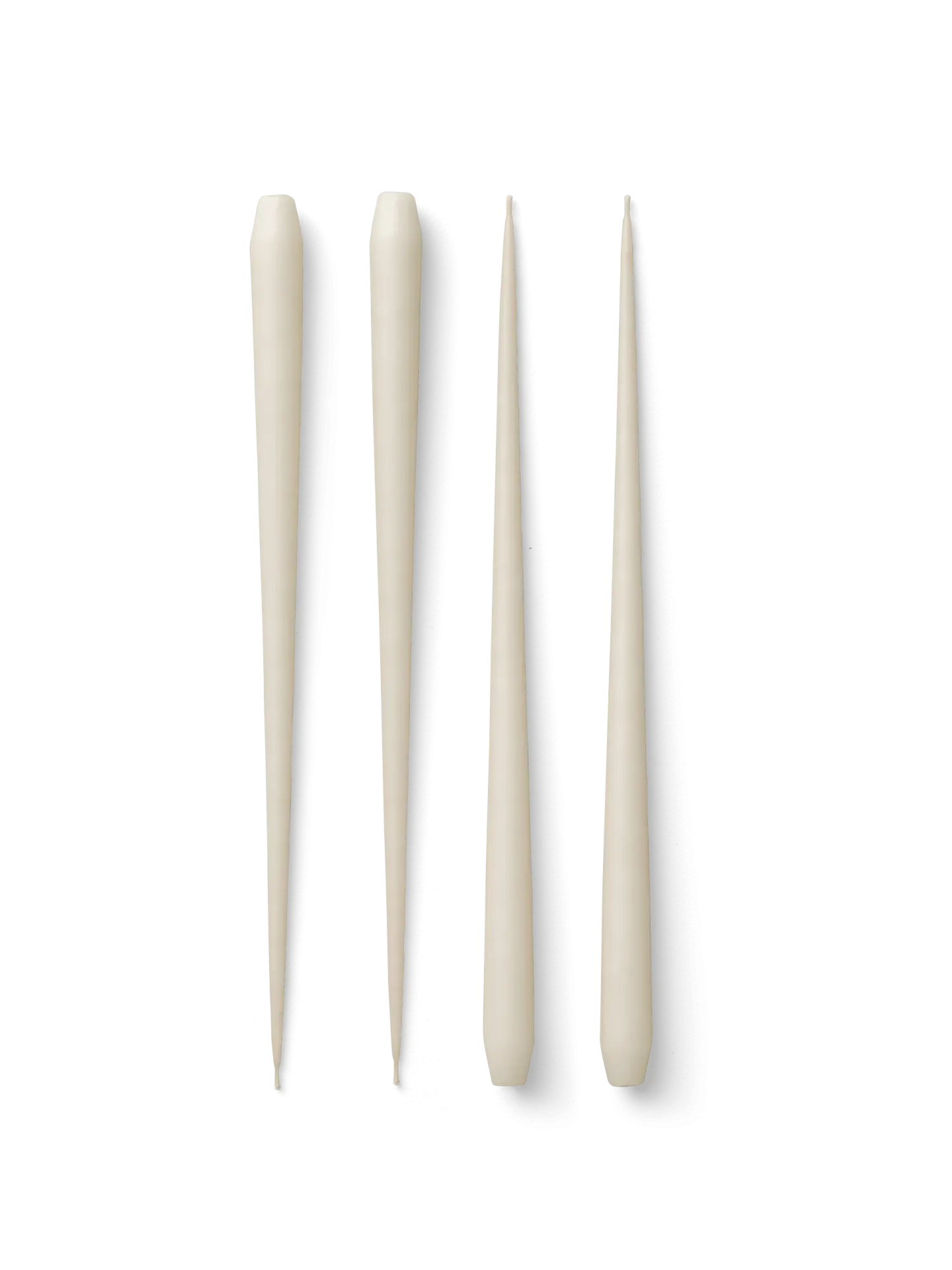STOFF Nagel STOFF Nagel antikljus by ester & erik large 4-pack Off-white