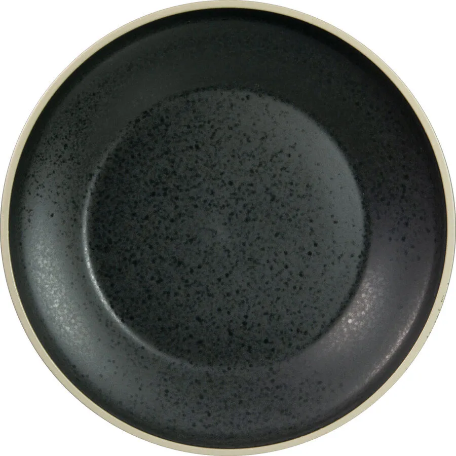 Teller tief Calypso sepia Stoneware D 23 cm 1 Stk
