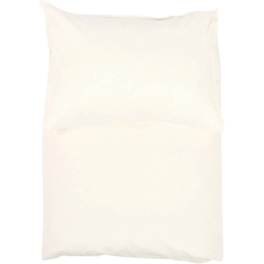 Lavie Duvetbezug Louise natur Einfarbig Baumwolle 160 x 210 cm - Material: Bio Baumwolle