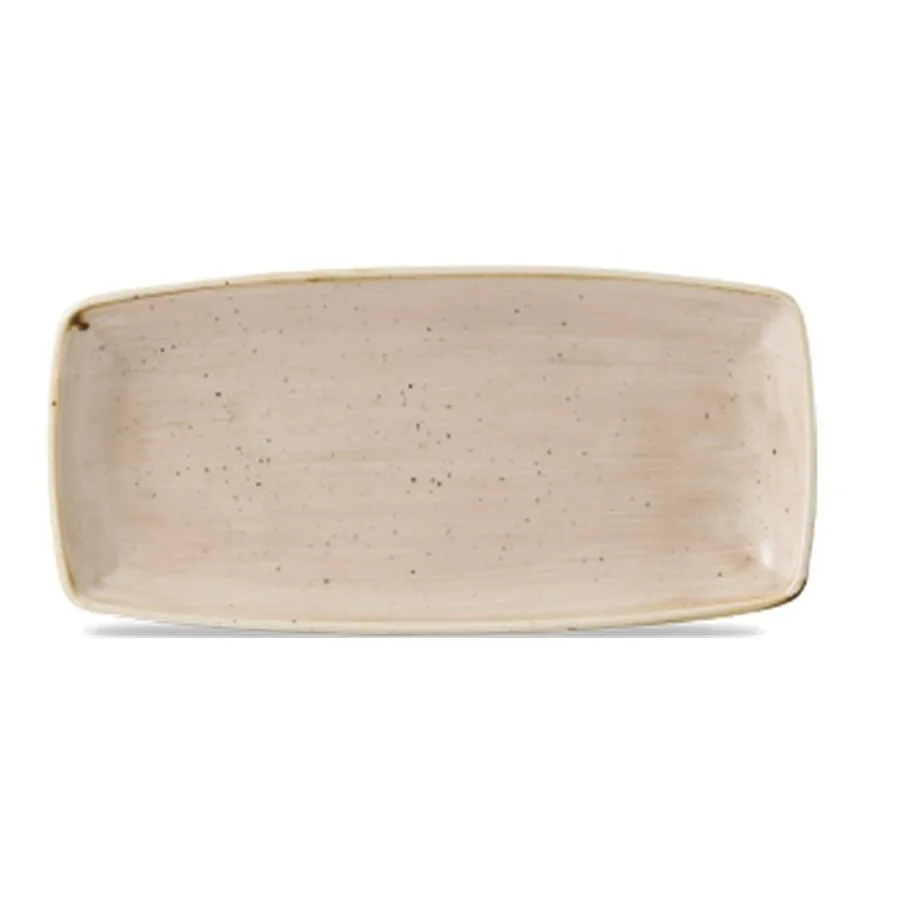 Churchill Platte Stonecast Beige Porzellan 14.5 cm 29.5 cm