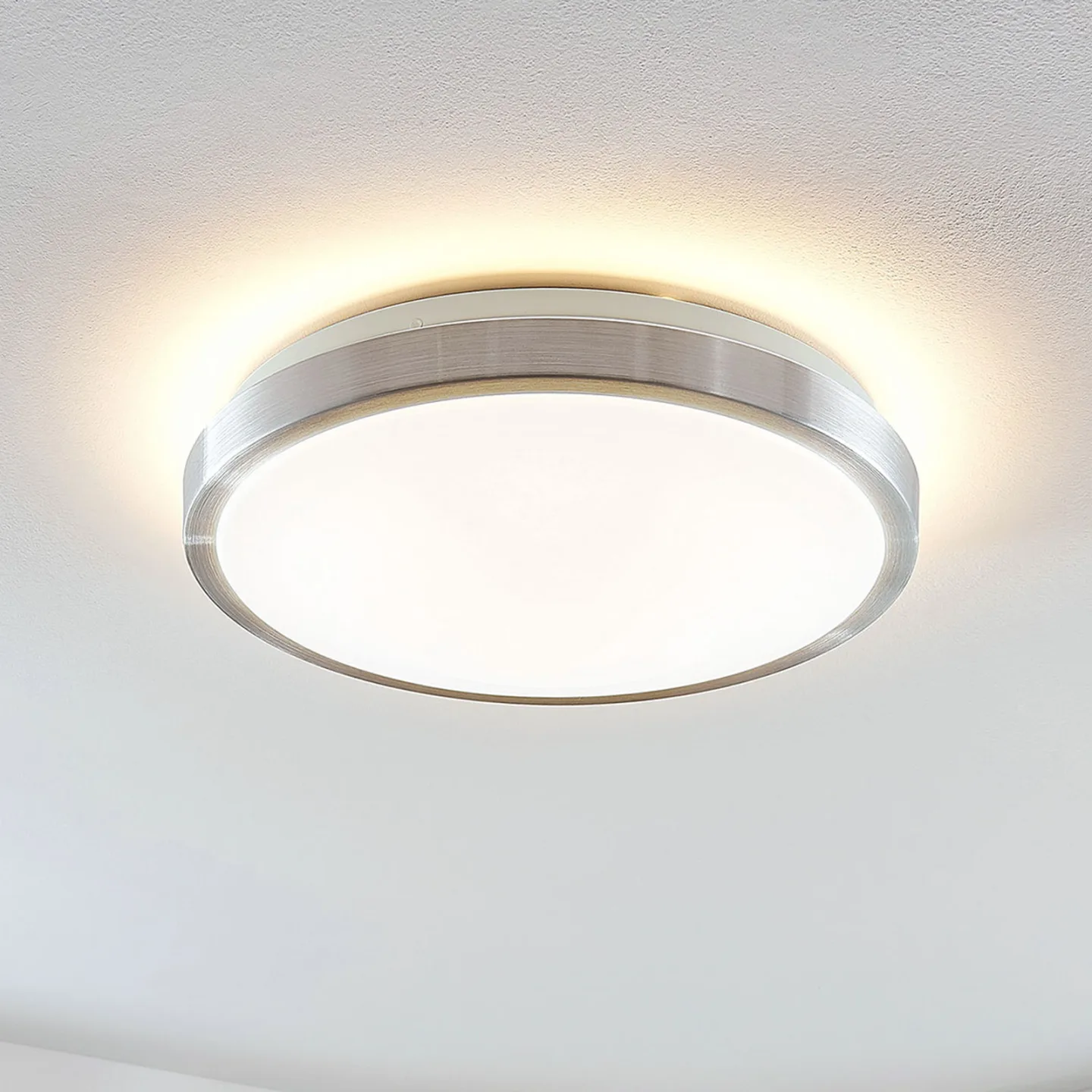Emelie Round LED Taklampe Ø35 Alu - Lindby - Stue - Moderne - Metall - Rund