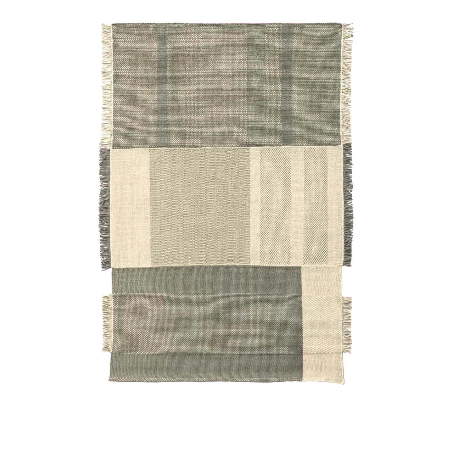 Nanimarquina - Tres Rug Perla 200x300 cm - Ullmattor - Elisa Padrón,Nani Marquina - Grå - Bomull/Ull