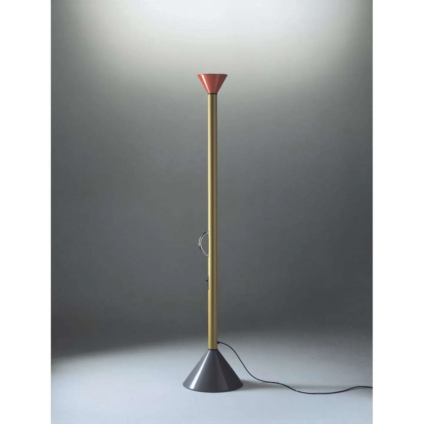 Artemide Callimaco Stehleuchte LED Ø39x200 cm Red-yellow-grey