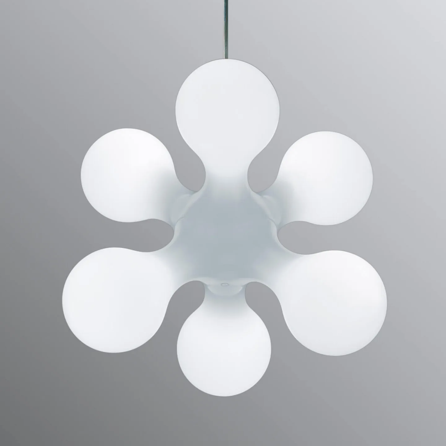 Atomium Pendelleuchte White - KDLN - Wohnzimmer - Design - Metall - Mehrflammig