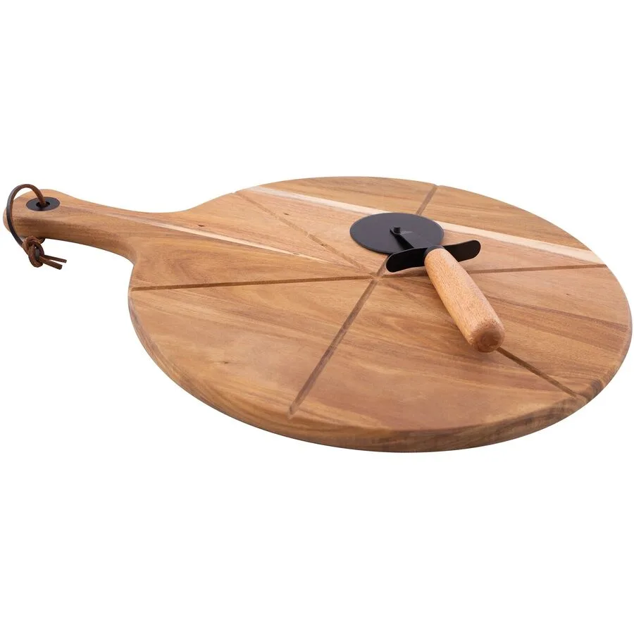 POINT-VIRGULE Servierbrett Living braun Akazie B 43.5 cm T 32.5 cm