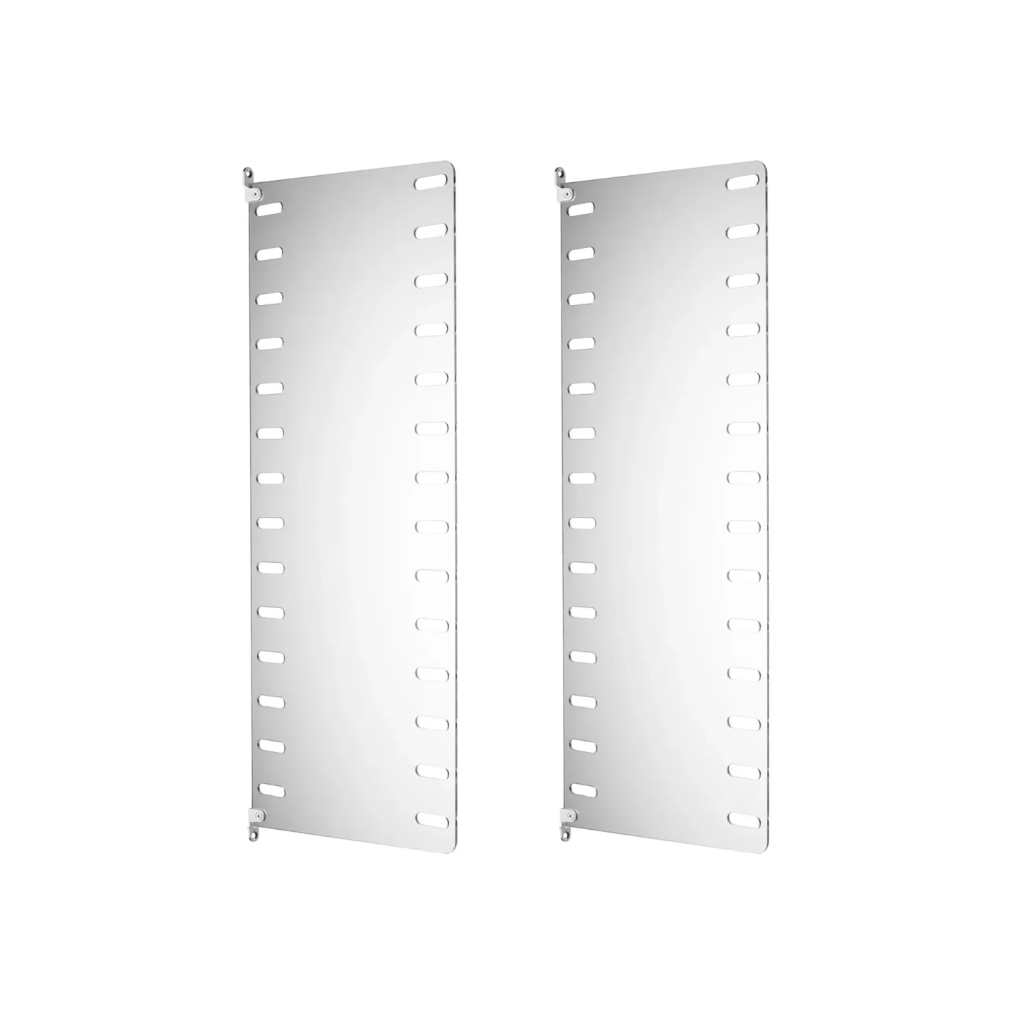 String String Plex Wandleiter Transparent, 50x30 cm, 2er-Pack