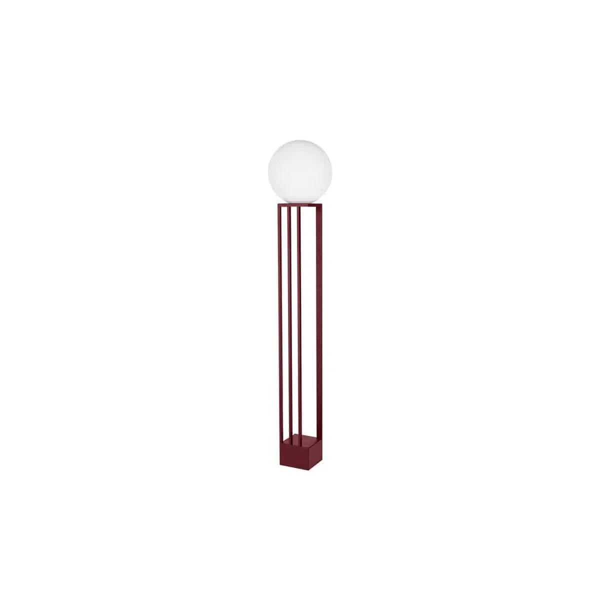 Örsjö Libreria Golvlampa Röd struktur/opalglas