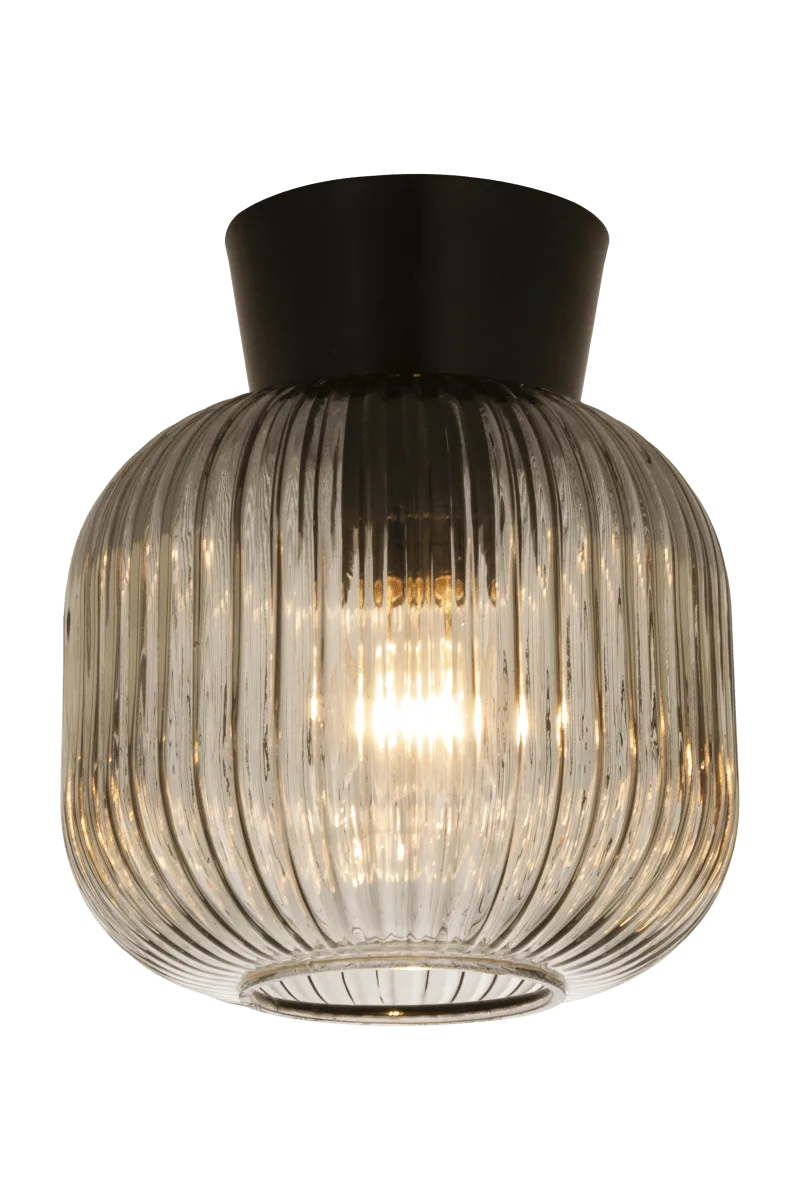 Aneta Lighting - Vanja Ø20 - Takplafond - Svart/Rökfärgad