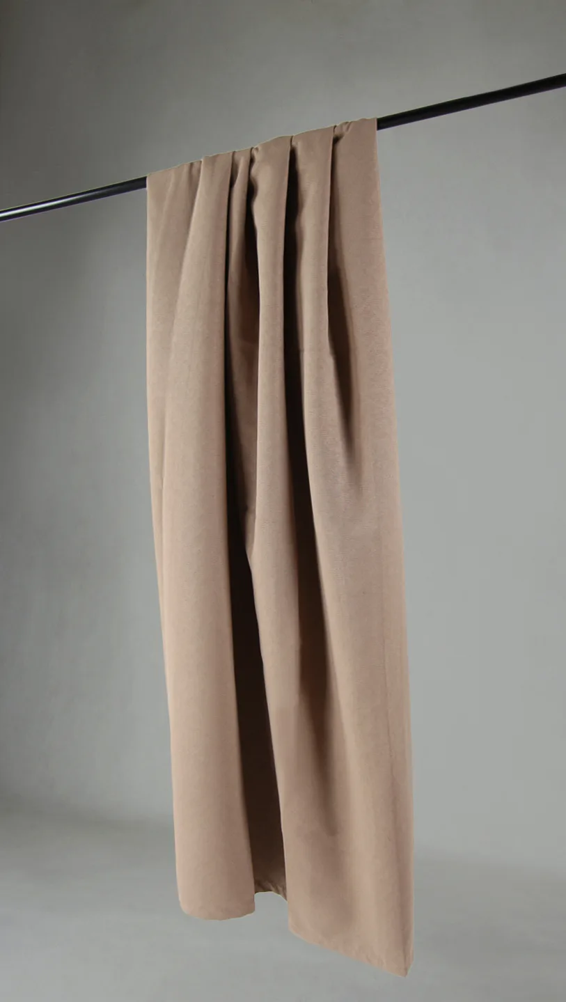 Gardiner - Mørkleggingsgardin Isolde (beige) (Størrelse: 130 x 300)