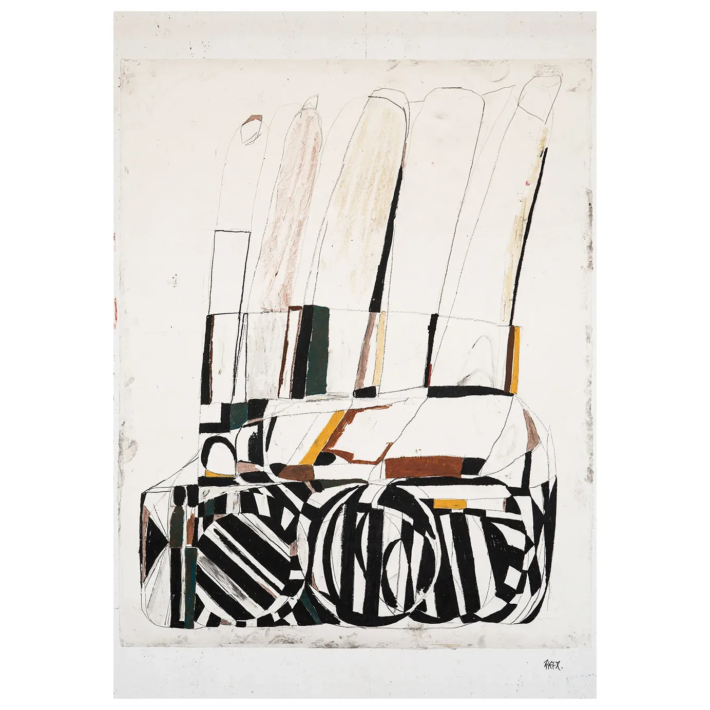 Fine Little Day Takes time to pass poster 70x100 cm Multi
