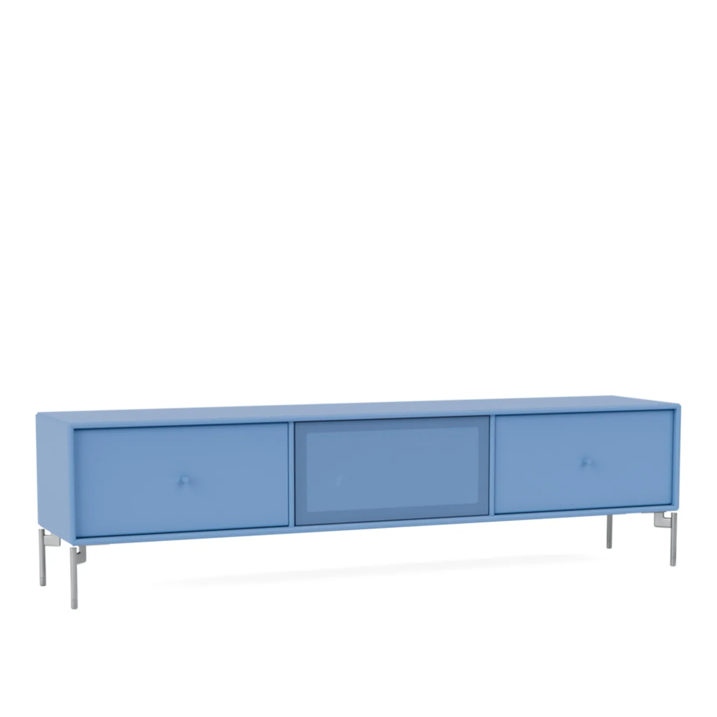 Montana - Octave V TV Bench 168-Clay Matt Chrome - TV-bänkar - Peter J. Lassen - Beige - Trä