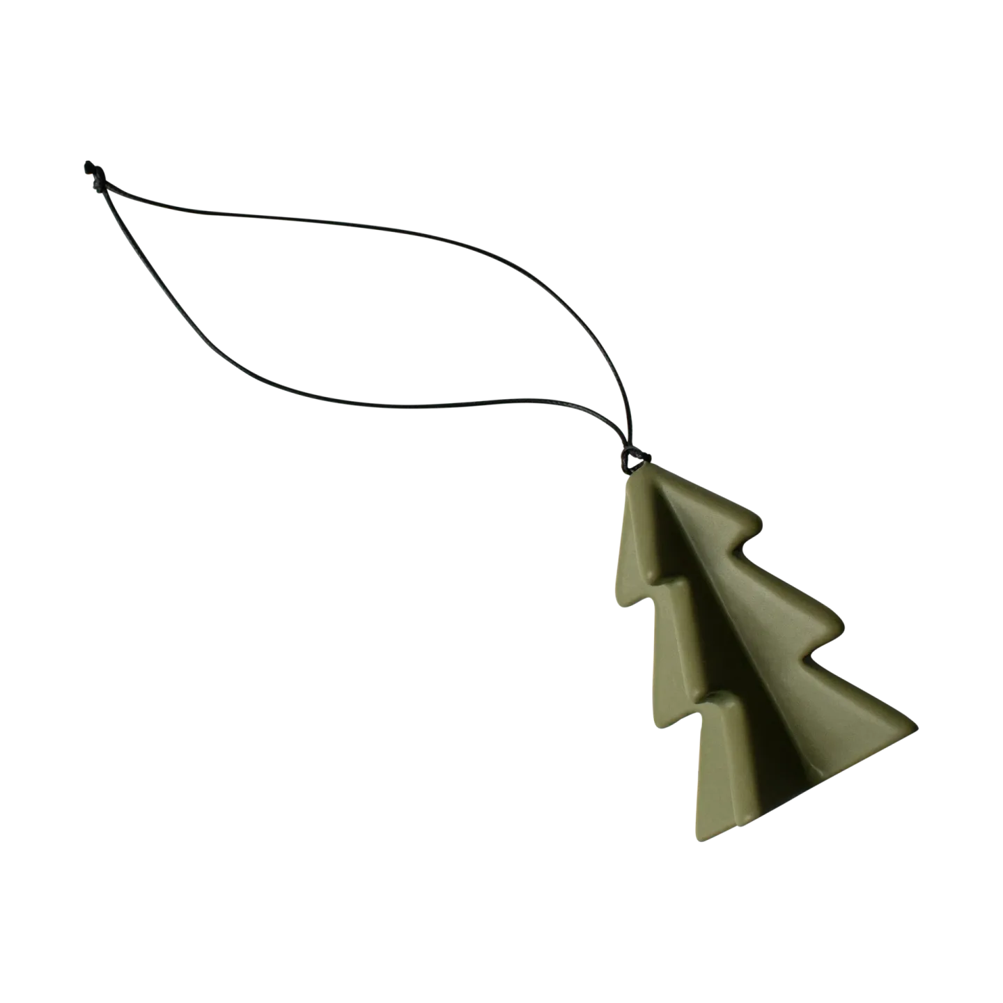 DBKD Hanging winter tree 7 cm Green