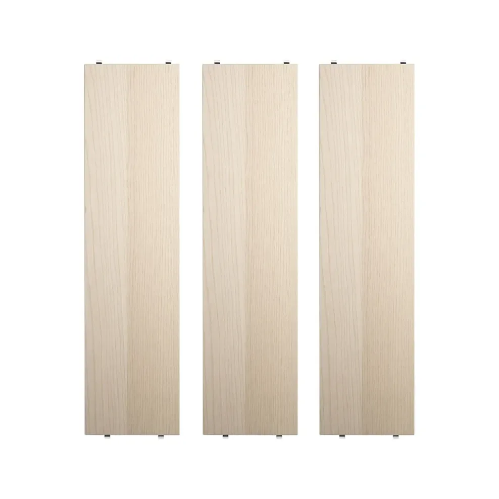 String String Regalboden Esche, 78x20 cm, 3er-Pack