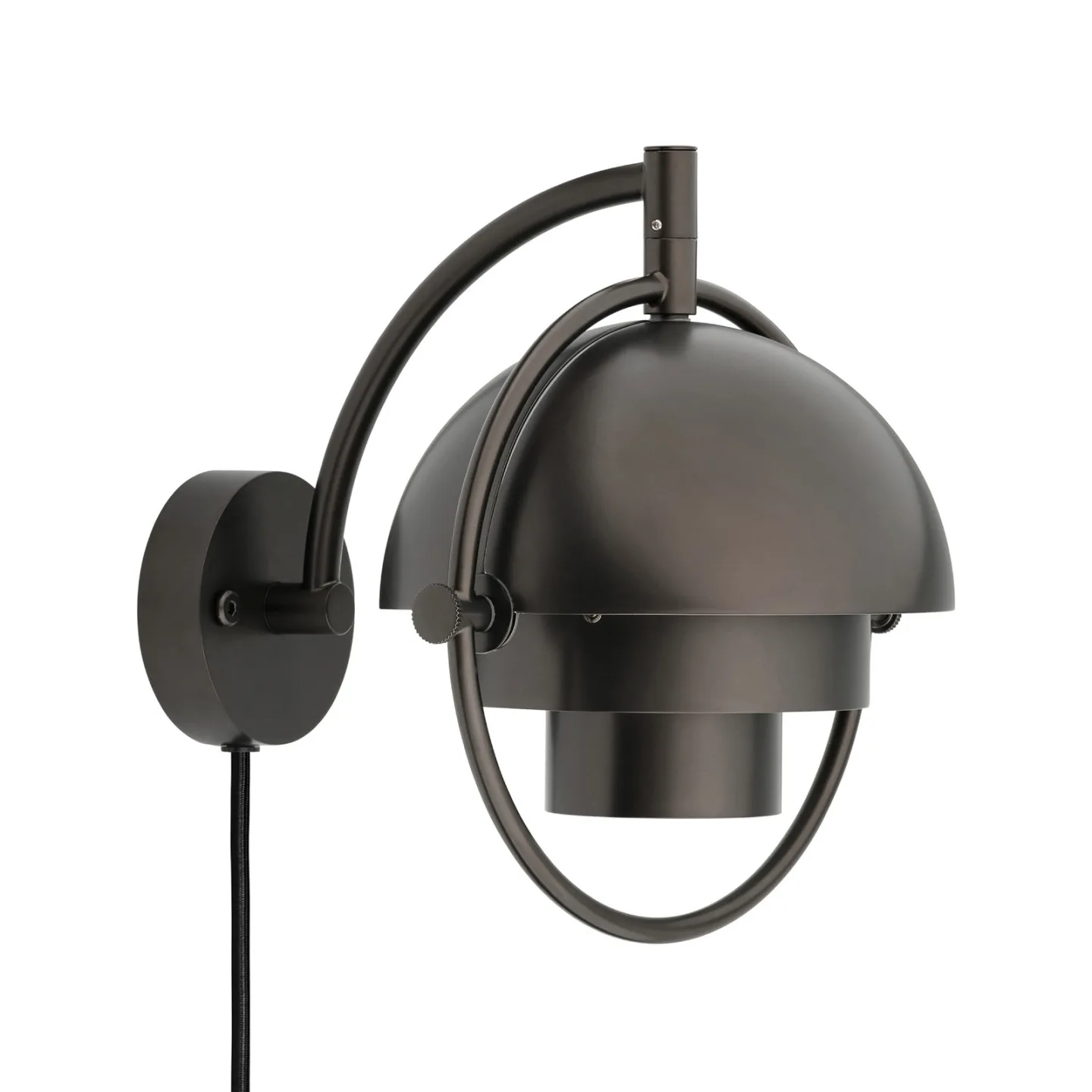 GUBI Multi-Lite vägglampa Svart
