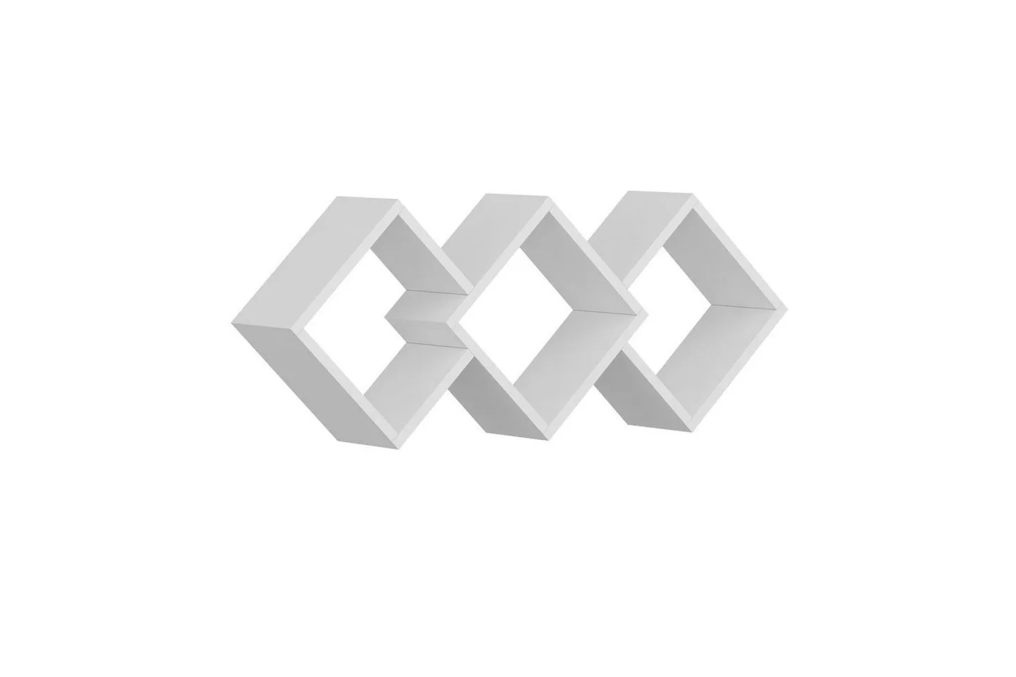 Hyllor Galaktika Hylla 102x20 cm Vit -