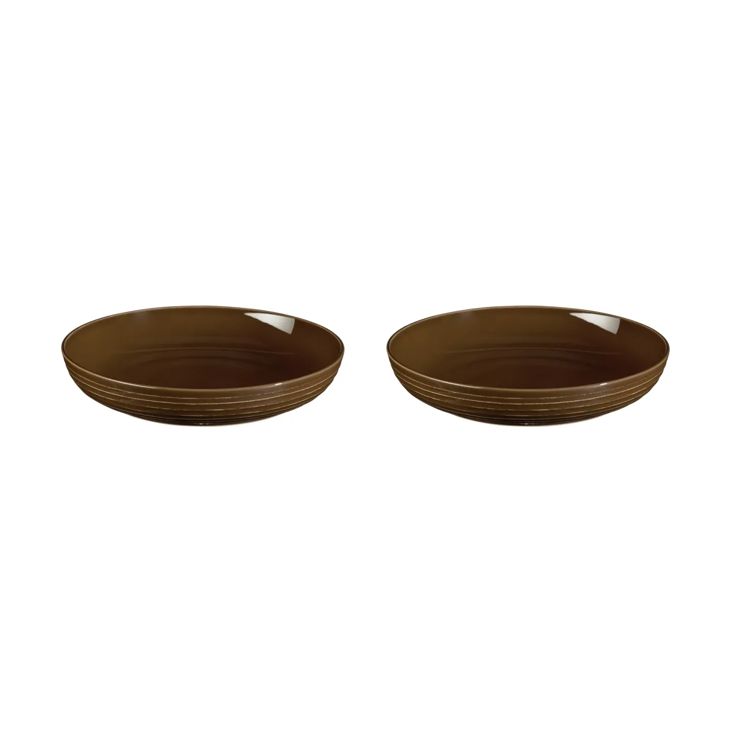 Seltmann Weiden Terra Schale Ø28cm 2er Pack Earth Brown