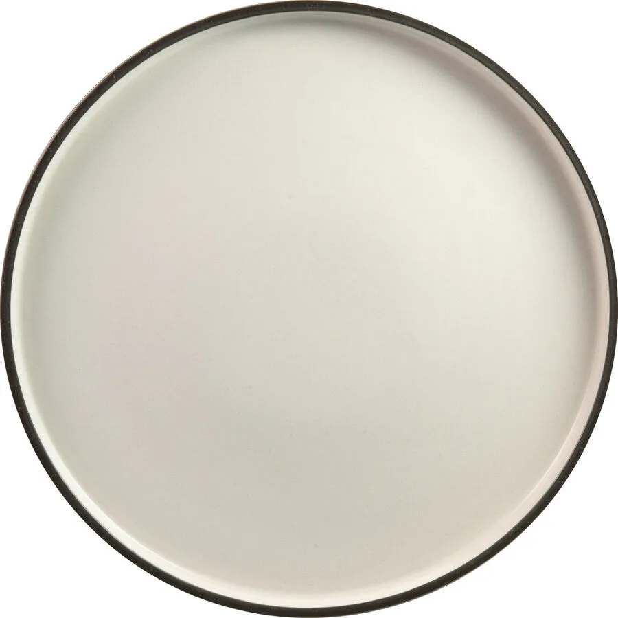 Teller flach Calypso bisciut Stoneware D 27 cm 1 Stk