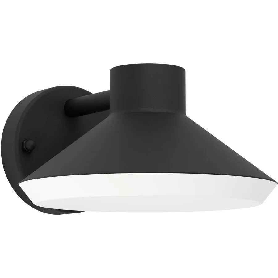 Eglo Wandlampe aussen Ninnarella Schwarz Stahl 11 cm