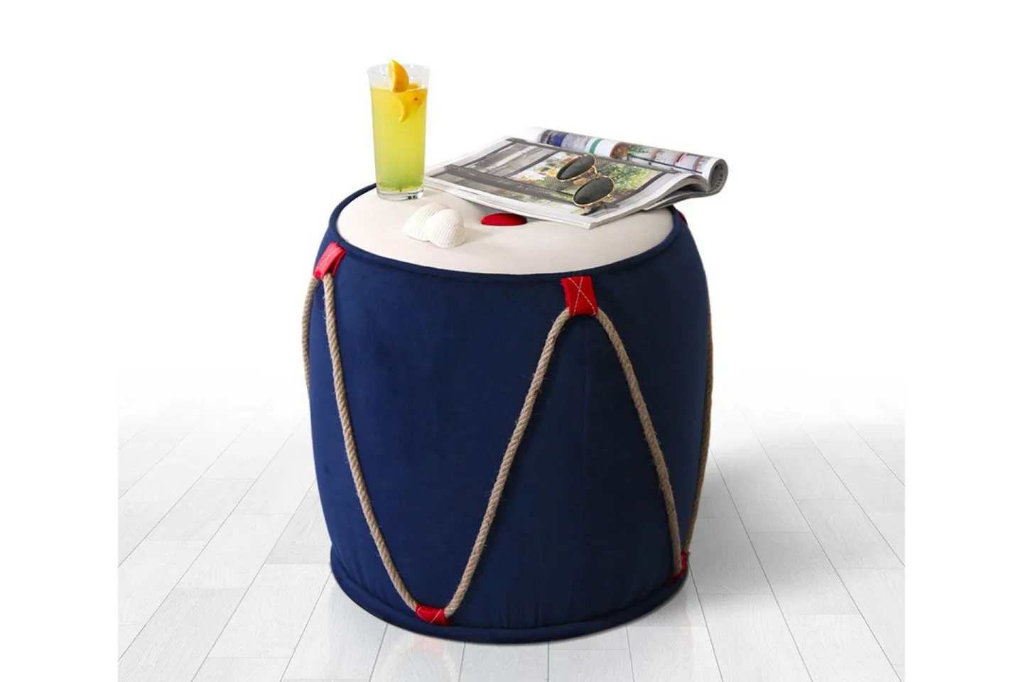 Redlands Sittpuff 42 cm - Blå