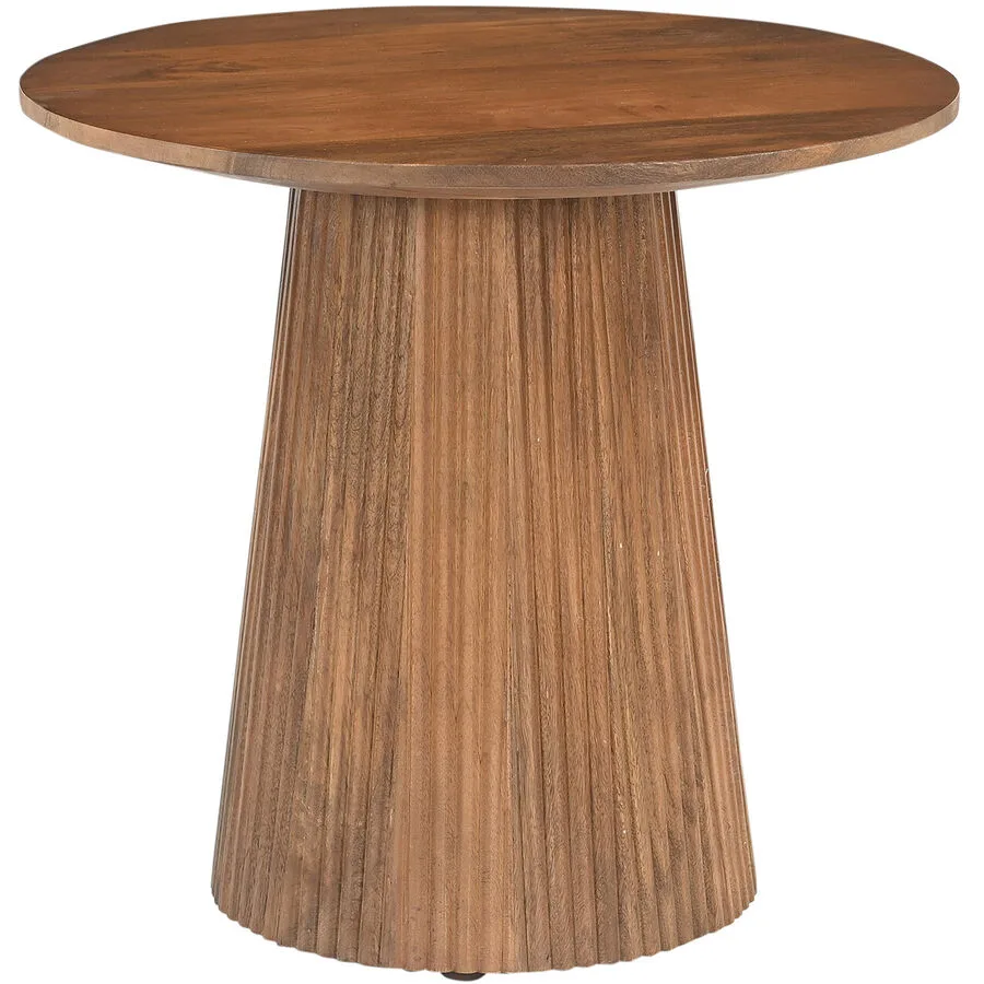 Beistelltisch Mango natur Mangoholz massiv B 50 H 46 cm