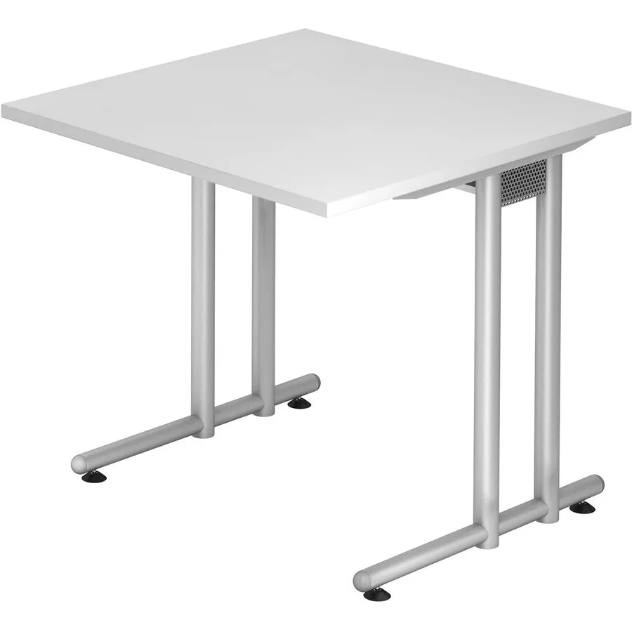 Schreibtisch Office weiss Holzwerkstoff B 80 T 80 cm