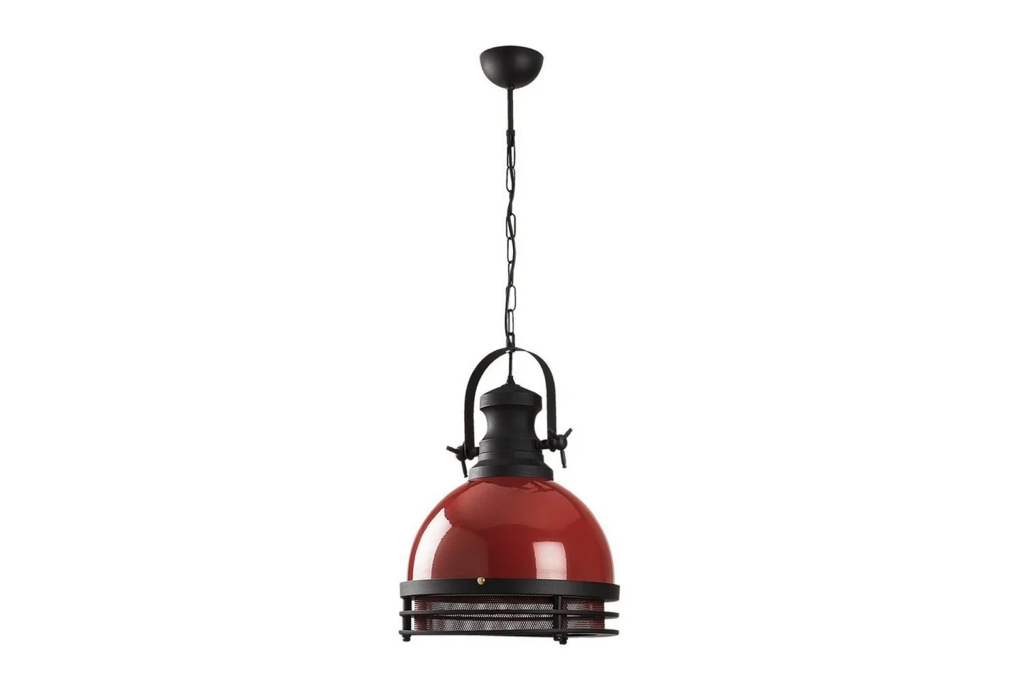 Taklampa Rathour Echo Röd / Svart - Red/Svart