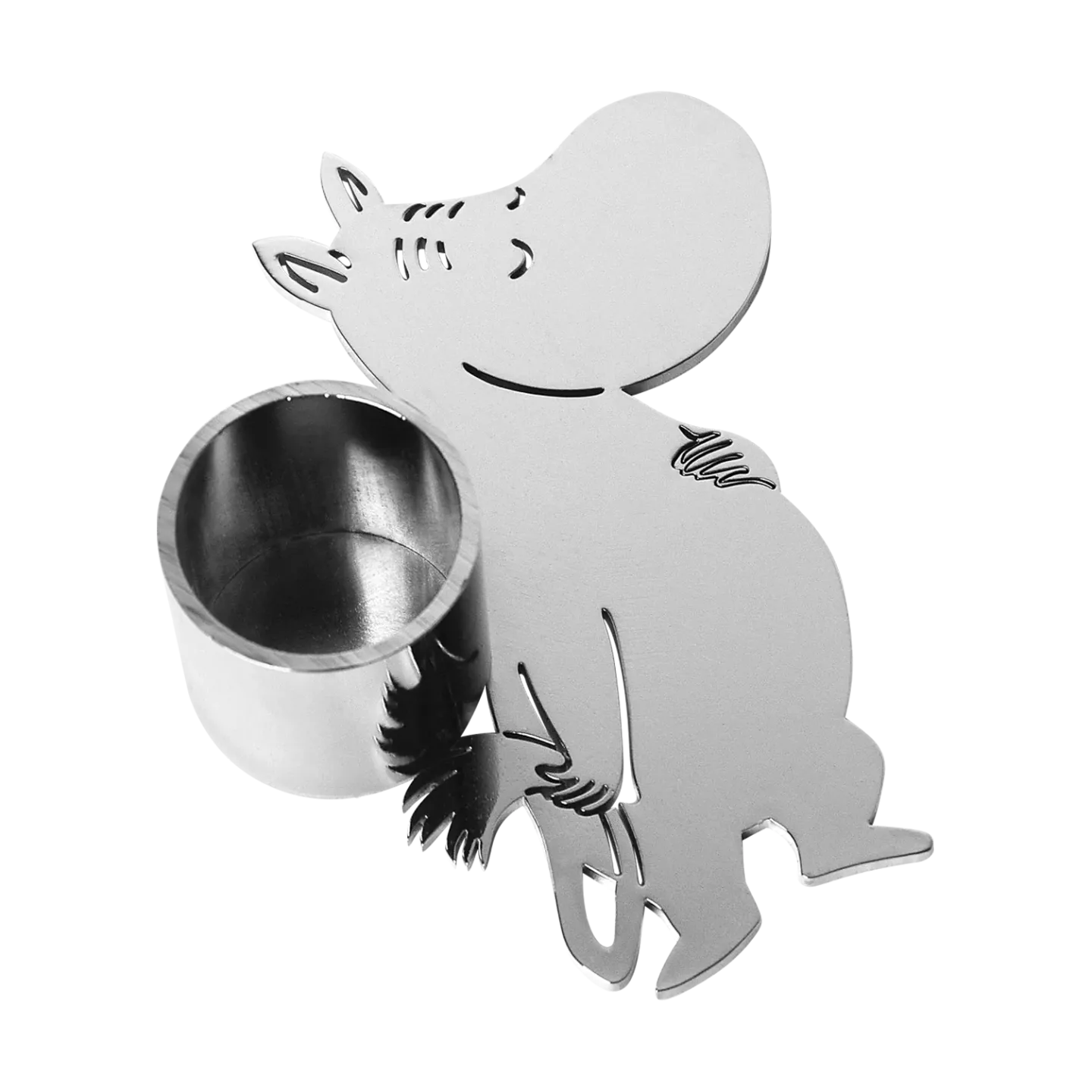 Pluto Design Moomin Kerzenhalter Silver