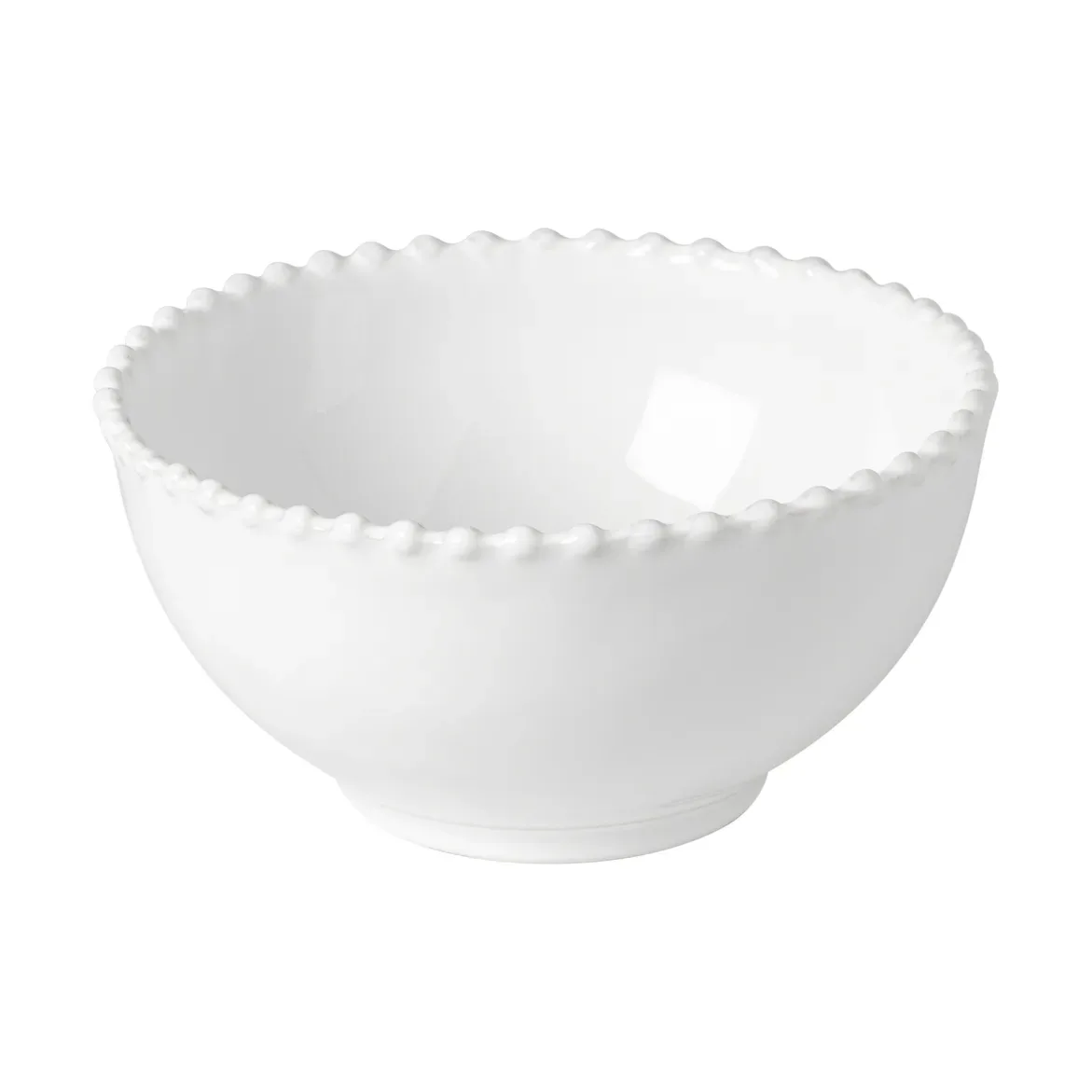 Costa Nova Pearl Schale Weiß, Ø17 cm