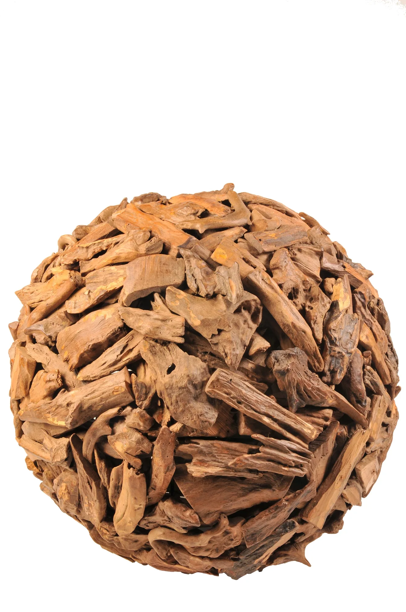 Schlittler Figur Kugel, Schwemmholz D: 70 cm | Schubiger Möbel