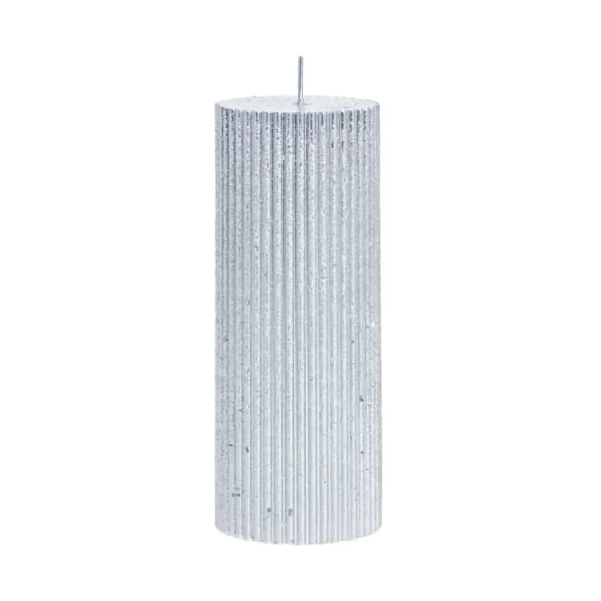 Lene Bjerre Lissa ljus Ø6x15 cm Silver