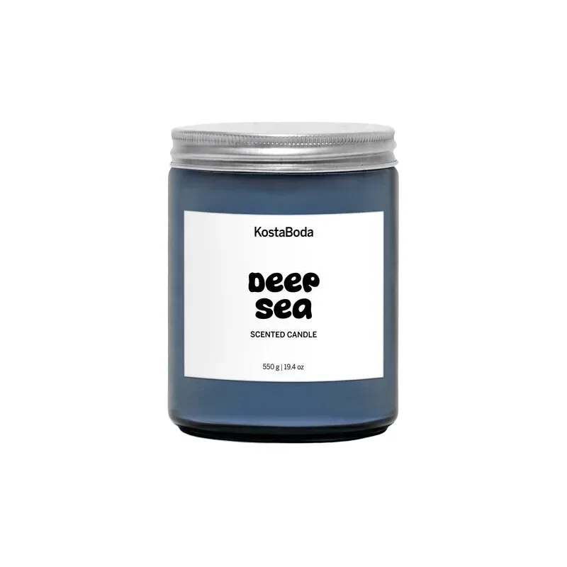 Kosta Boda Mind Duftkerze Deep Sea, 550 g